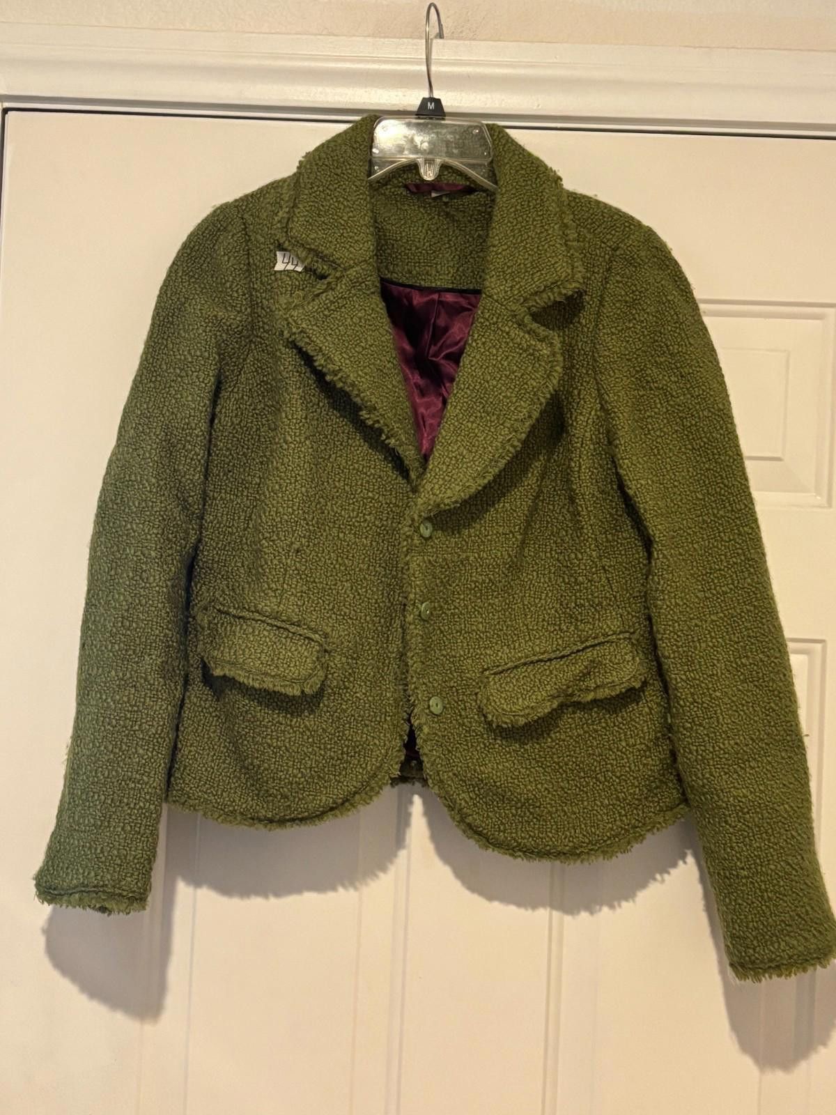 Boden Womens Boden olive green size 6 jacket/coat preloved #235 Size M / US 6-8 / IT 42-44 - 1 Thumbnail