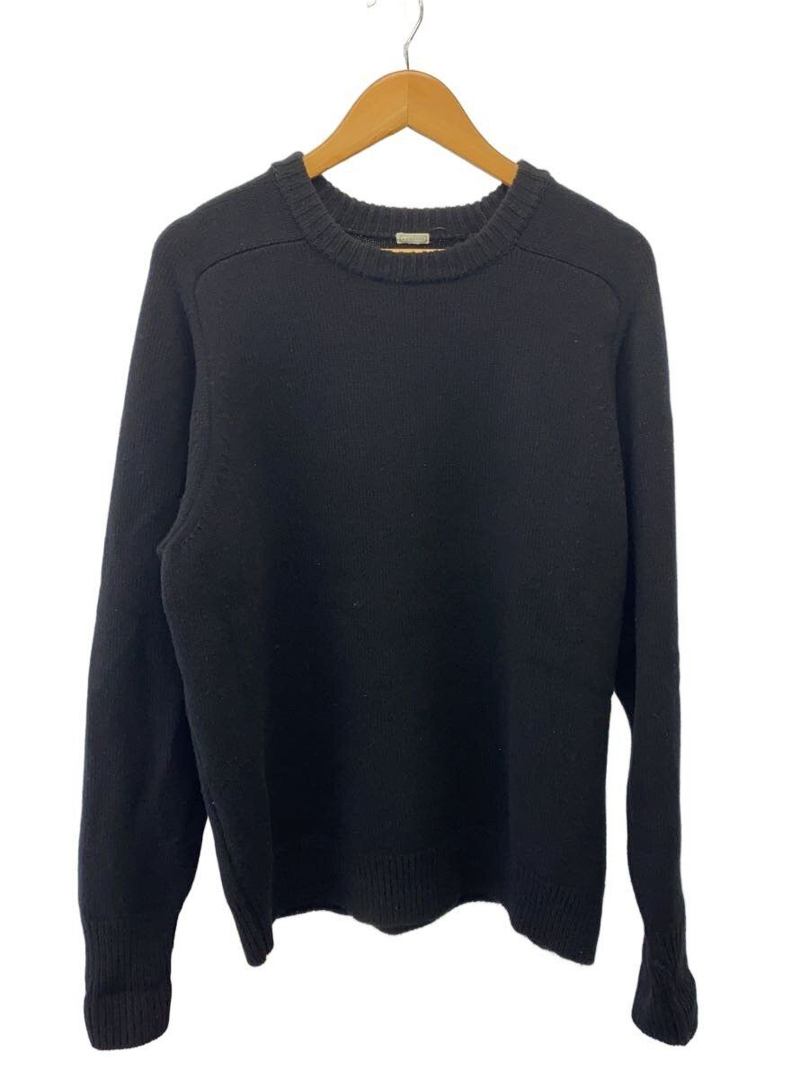 A.PRESSE Black Wool Knit Sweater (thick) Size US L / EU 52-54 / 3 - 1 Thumbnail