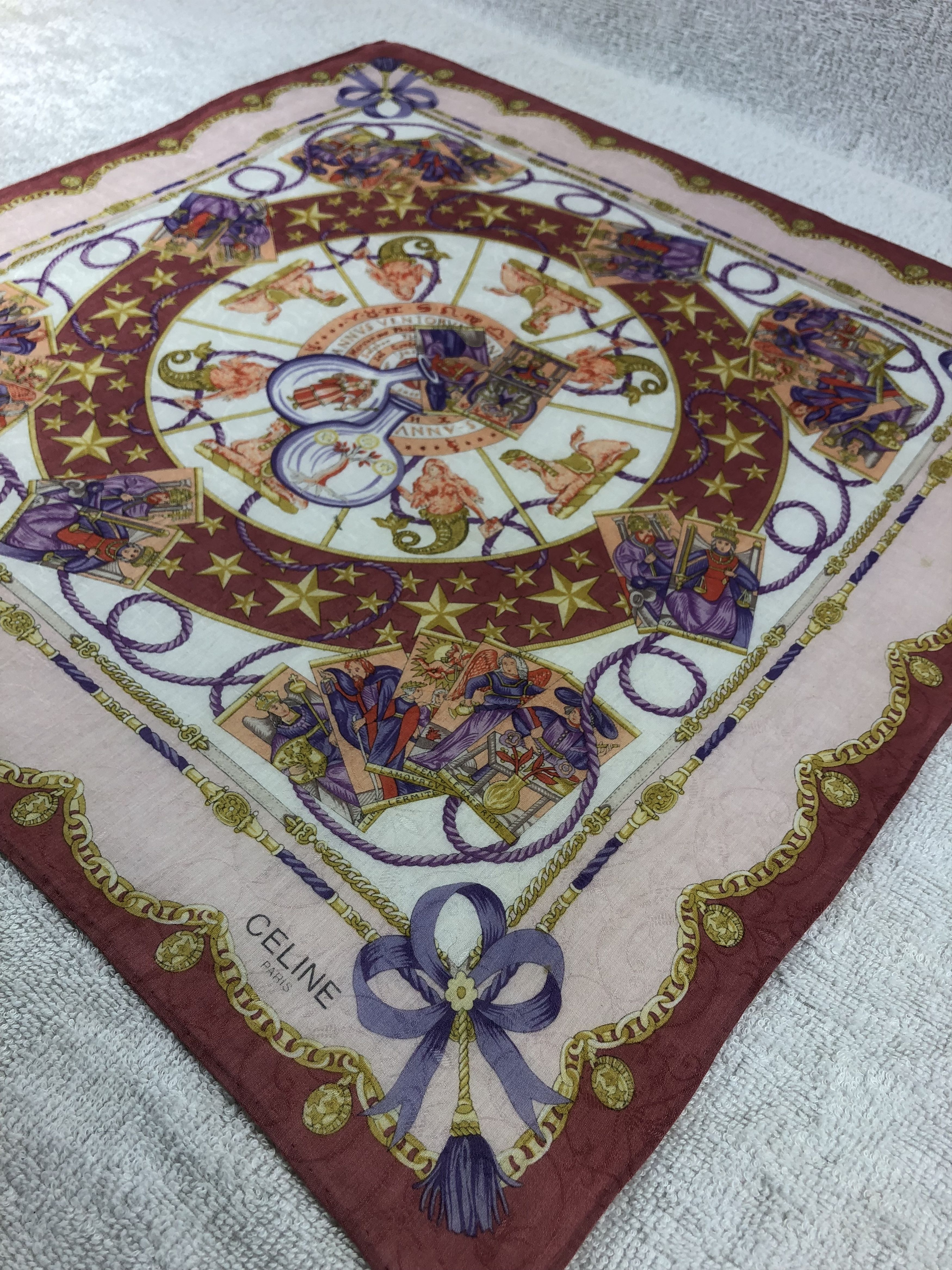 Celine Celine Handkerchief / Bandana / Neckerchief Size ONE SIZE - 4 Thumbnail