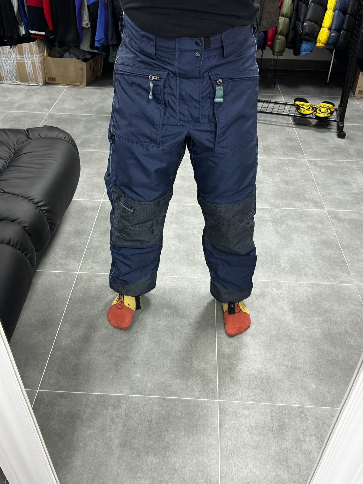Nike ACG Vintage Nike ACG Full Side Zip Ski Snow Pants 90s Men Size US 30 / EU 46 - 2 Thumbnail