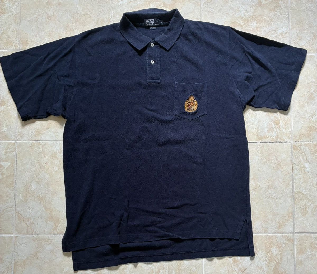 Polo Ralph Lauren Vintage Ralph Lauren Embroidered Polo Sz XL Size US XL / EU 56 / 4 - 1 Thumbnail