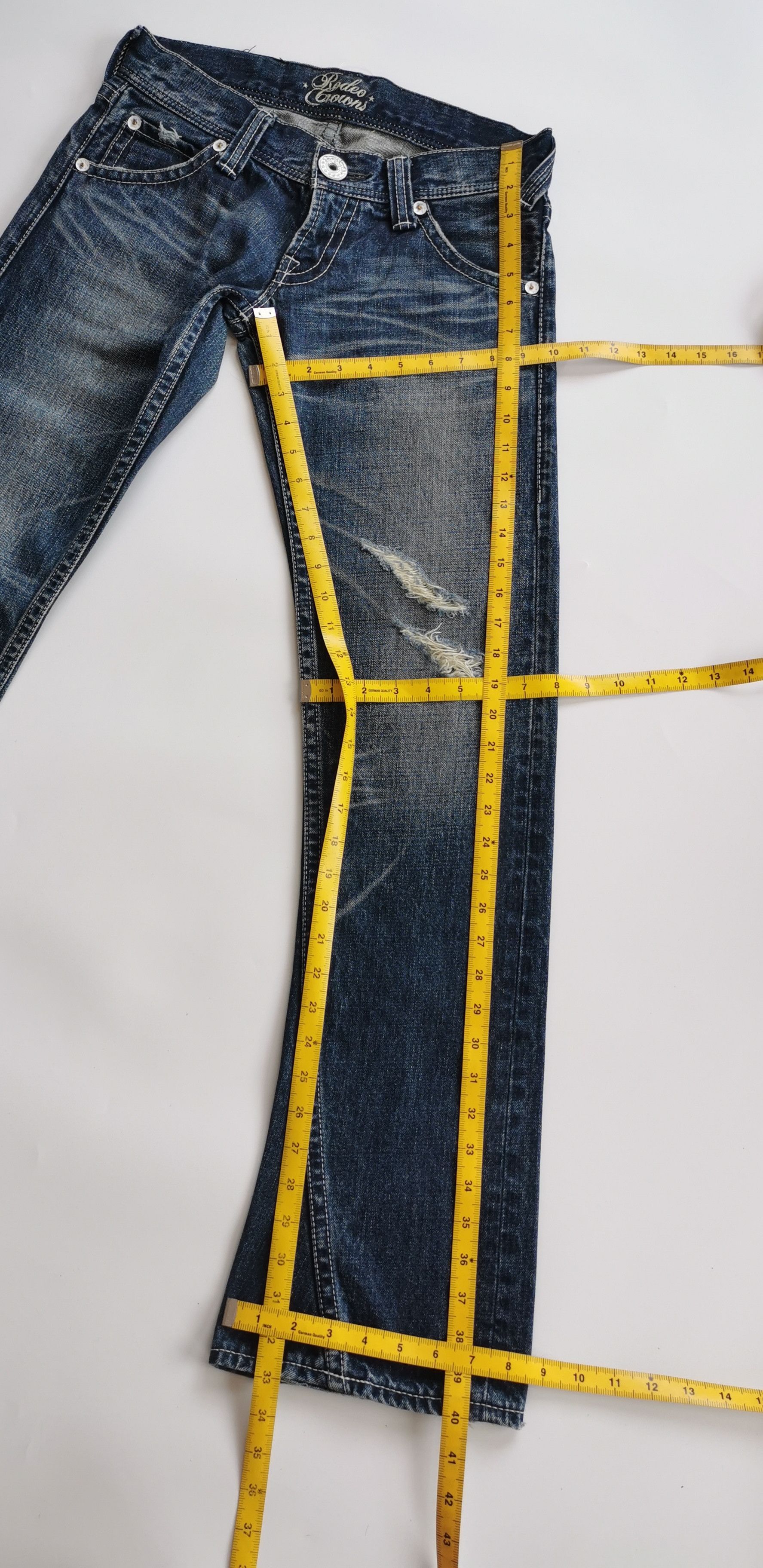 Tornado Mart Rodeo Crowns Bootcuts Jeans Size US 29 - 8 Thumbnail