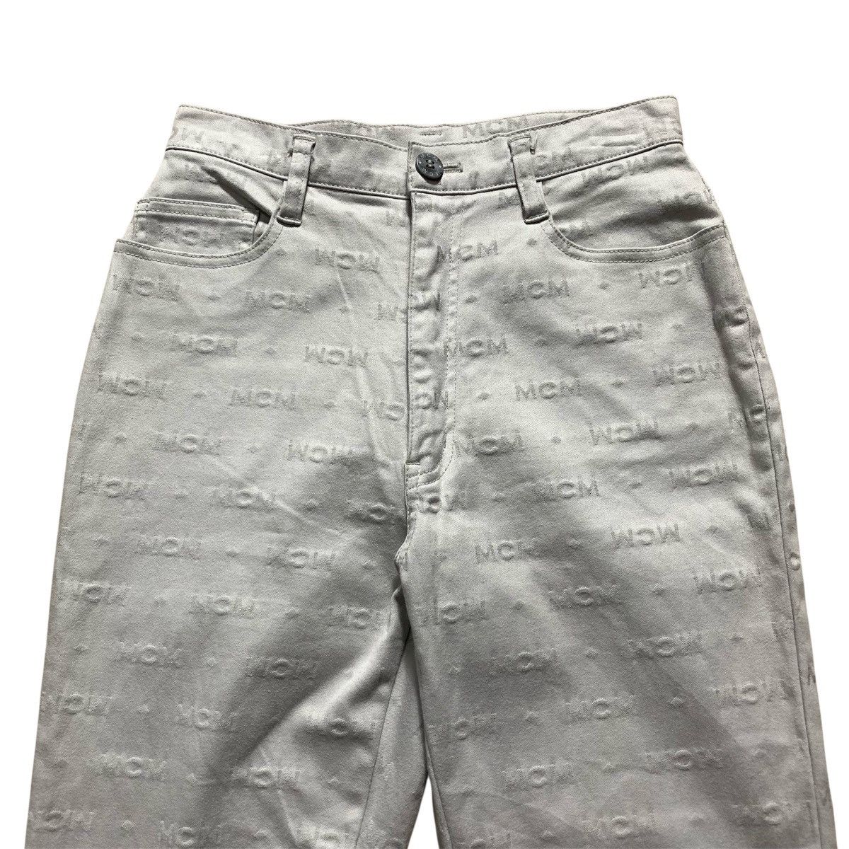 MCM MCM Flared Lagera Monogram Longpants Size US 28 / EU 44 - 4 Thumbnail