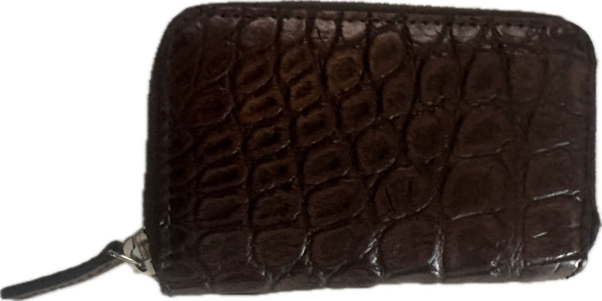 Gucci Gucci crocodile 🐊 Zip Wallet Brand anew $2300 Size ONE SIZE - 1 Thumbnail