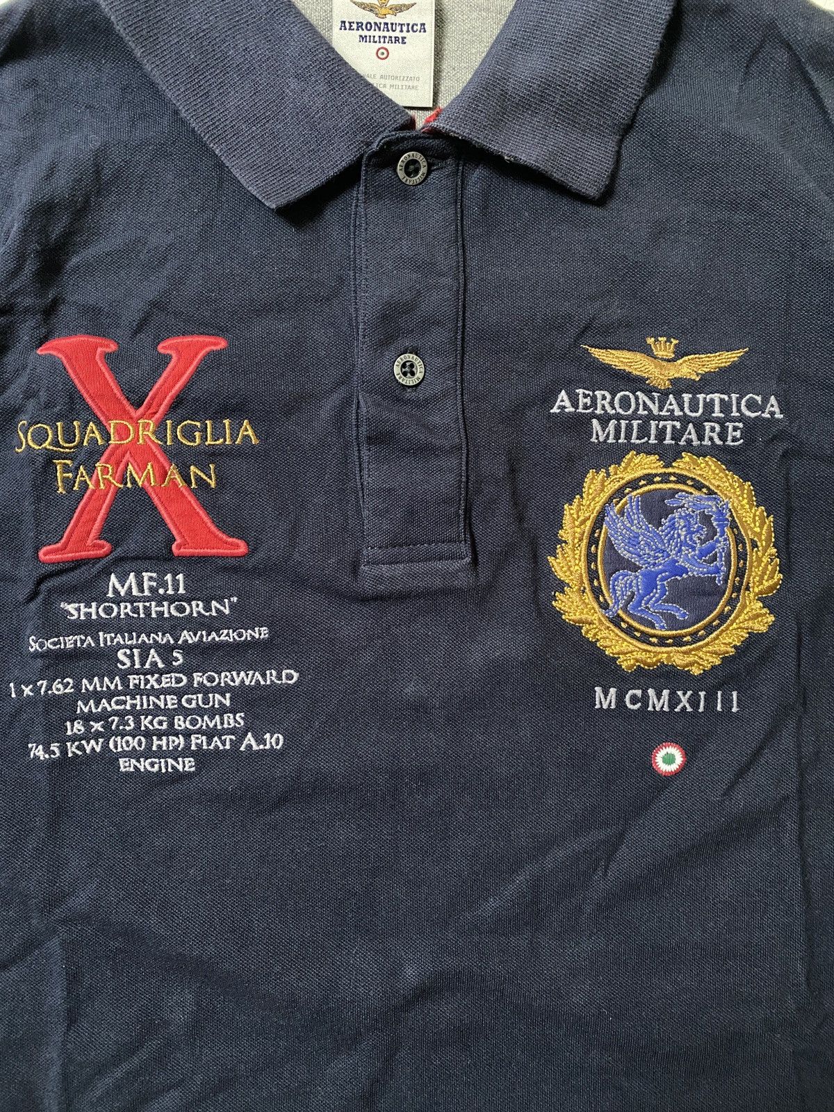 Aeronautica Militare AERONAUTICA MILITARE POLO SHIRT Size US L / EU 52-54 / 3 - 2 Thumbnail