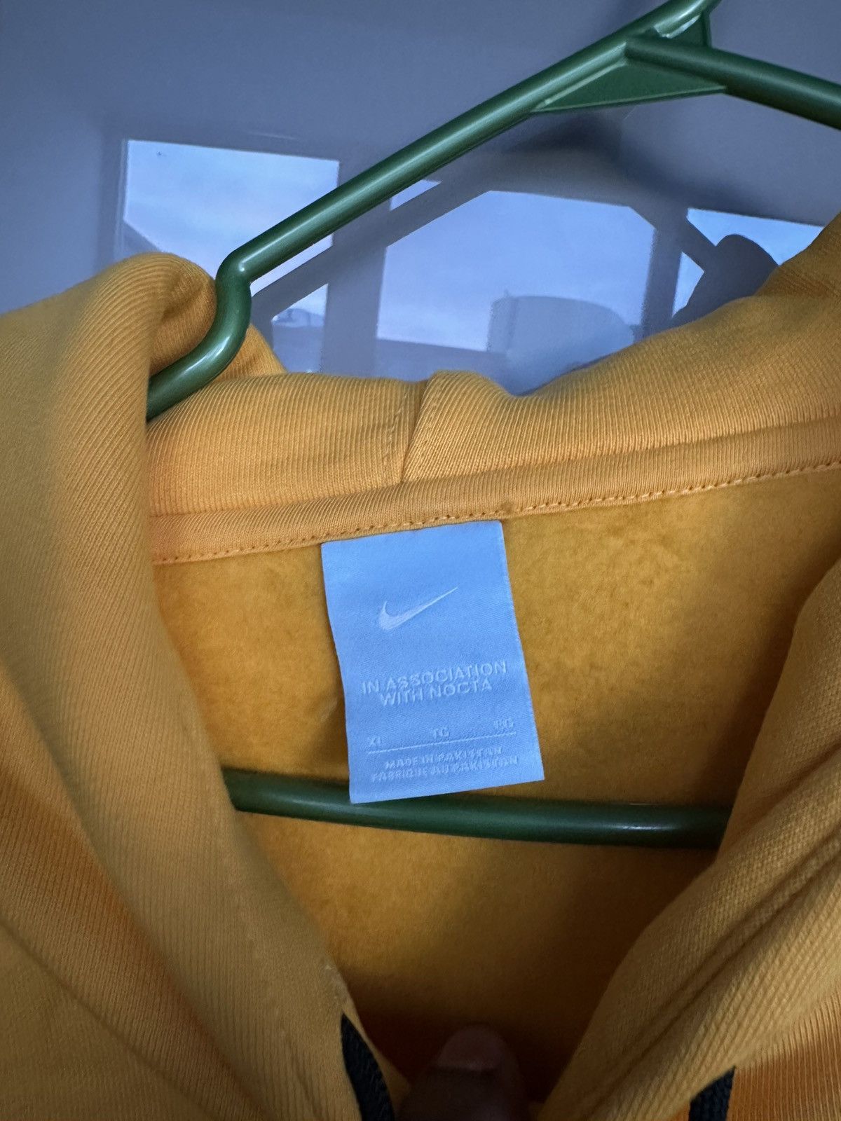 NOCTA × Nike Nike Nocta Drake Official Hoody Yellow Size US XL / EU 56 / 4 - 3 Thumbnail