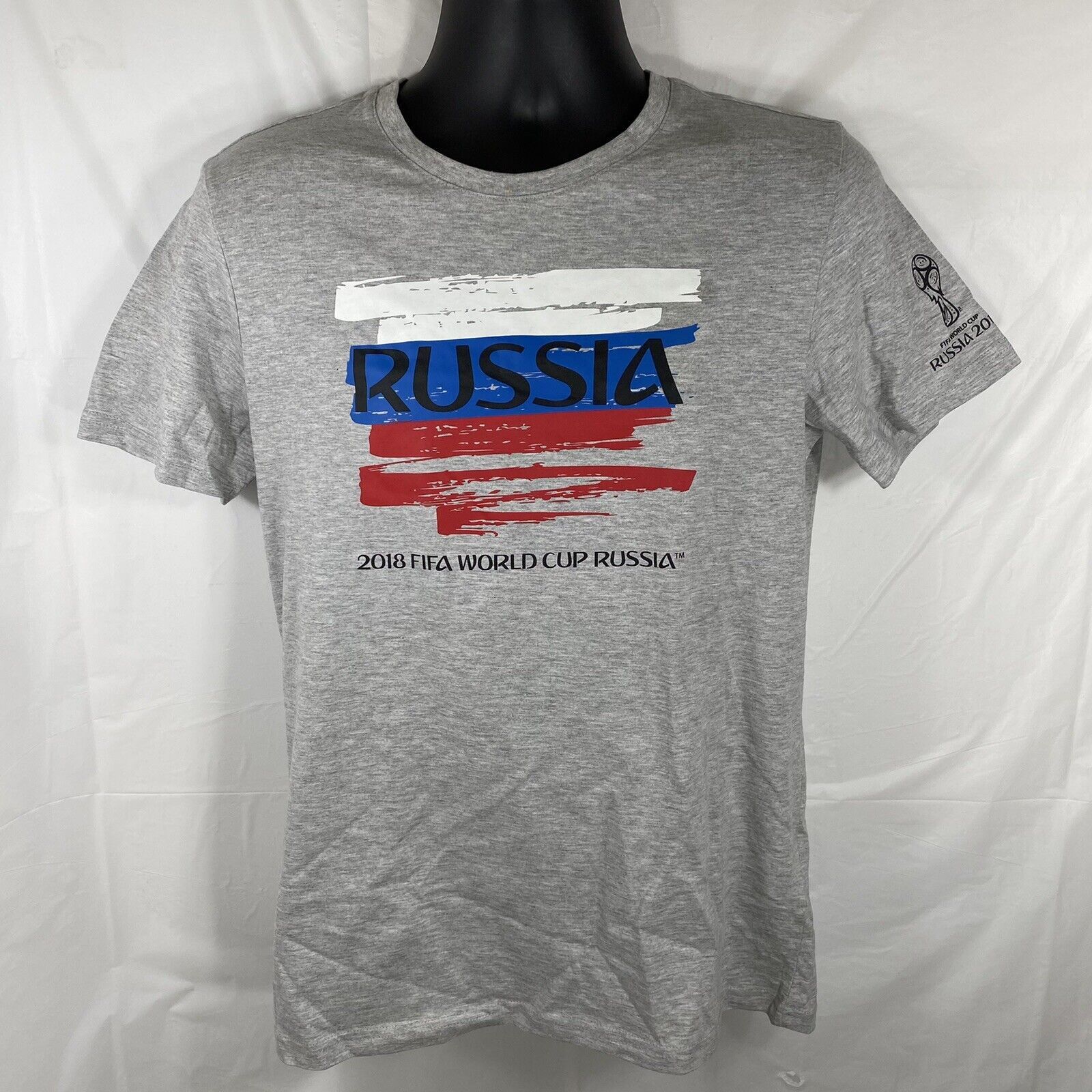 Other NWT FIFA World Cup 2018 T-SHIRT SOCCER Russia Graphic Tee Size US S / EU 44-46 / 1 - 1 Thumbnail