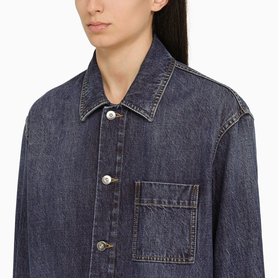 Bottega Veneta o1d2blof0824 Denim Jackets in Blue Size XS / US 0-2 / IT 36-38 - 4 Thumbnail