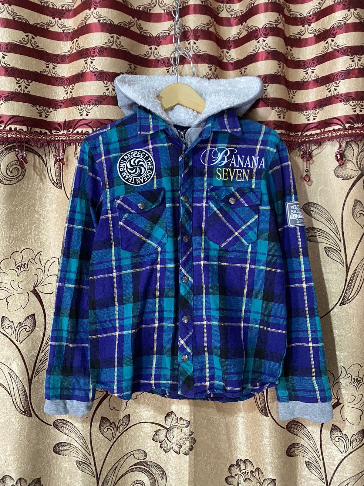 Hysteric Glamour × If Six Was Nine × Japanese Brand Y2K Banana 7 Double Layer Hoodie Size US M / EU 48-50 / 2 - 3 Thumbnail