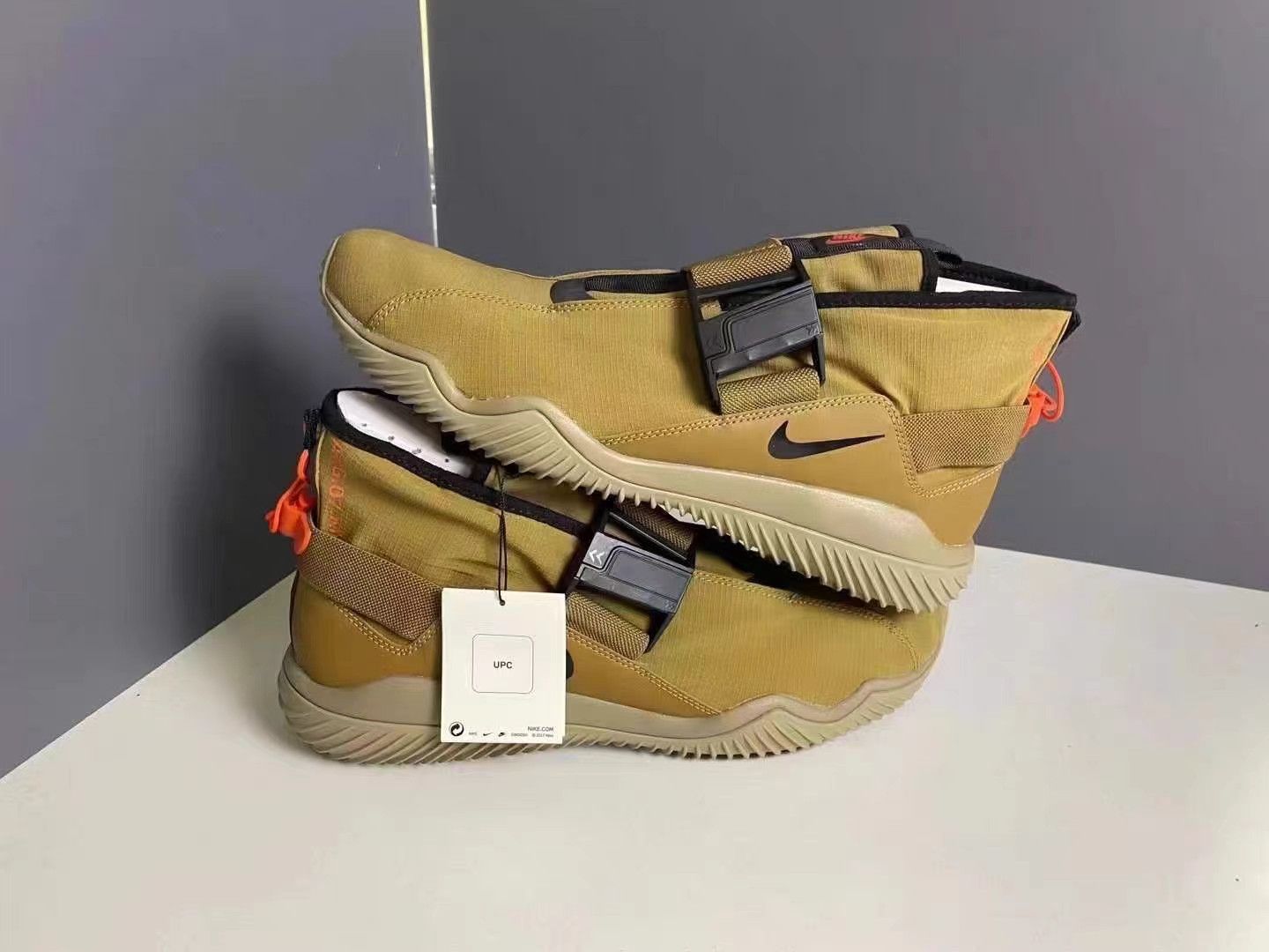 Nike Nike ACG 07 KMTR Brown Khaki Outdoor Shoes K15 Size US 13 / EU 46 - 4 Thumbnail