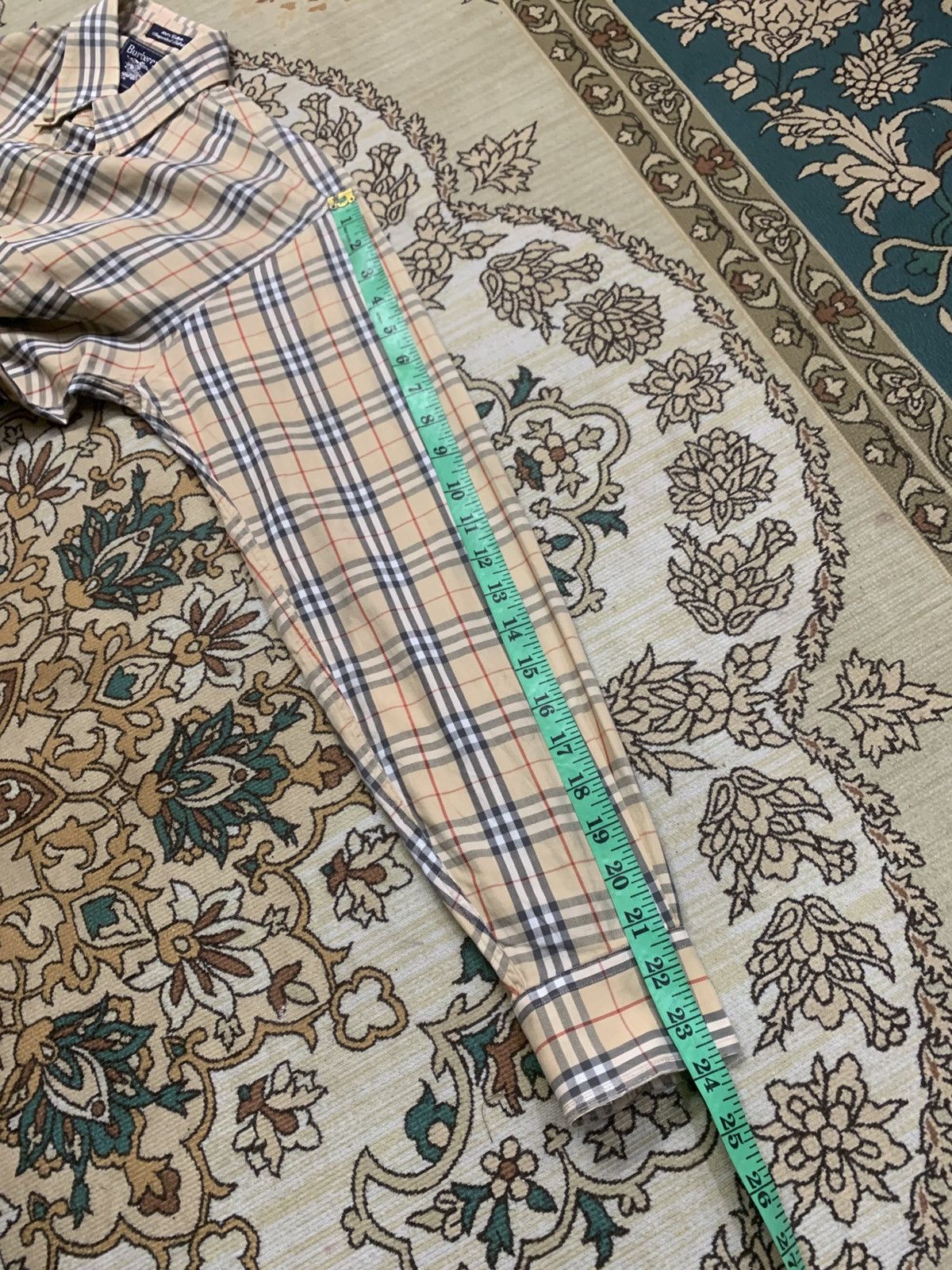 Burberry Vintage burberrys shirt upp buttong novacheck Size US S / EU 44-46 / 1 - 15 Thumbnail