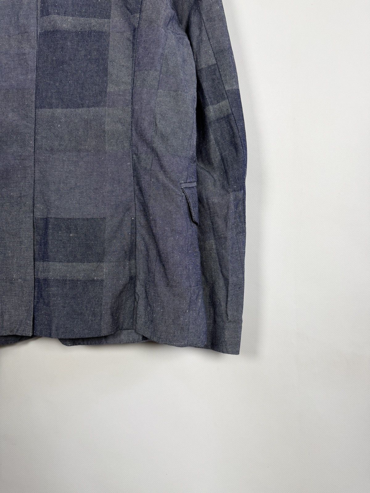 Diesel Black Gold Diesel Black Gold Denim Chambray Pattern Blazer Jacket Italy Size US L / EU 52-54 / 3 - 18 Thumbnail