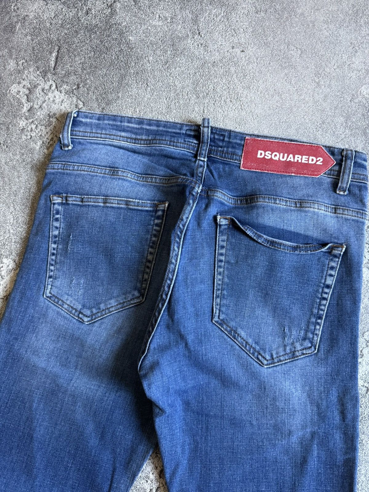 Dsquared2 Dsquared2 34 denim distressed jeans pants trousers Y2K Size US 34 / EU 50 - 3 Thumbnail