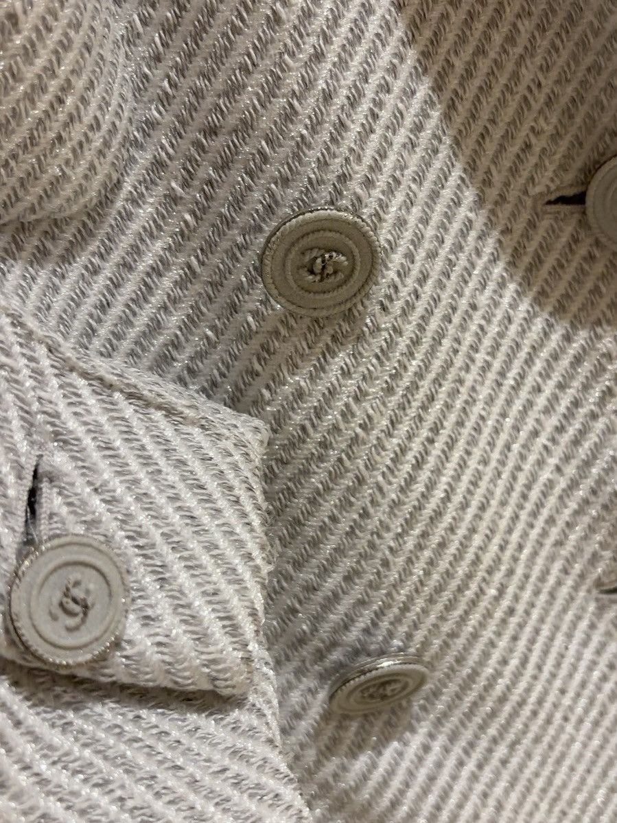 Chanel 14 Spring Runway CC buttons relaxed tweed jacket Size 50R - 5 Thumbnail