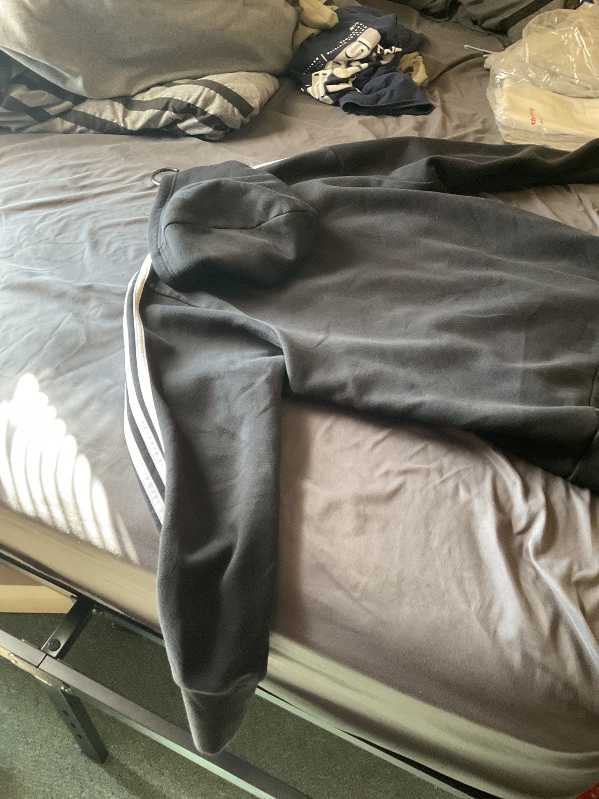 Adidas Adidas zip up hoodie Size US XL / EU 56 / 4 - 1 Thumbnail