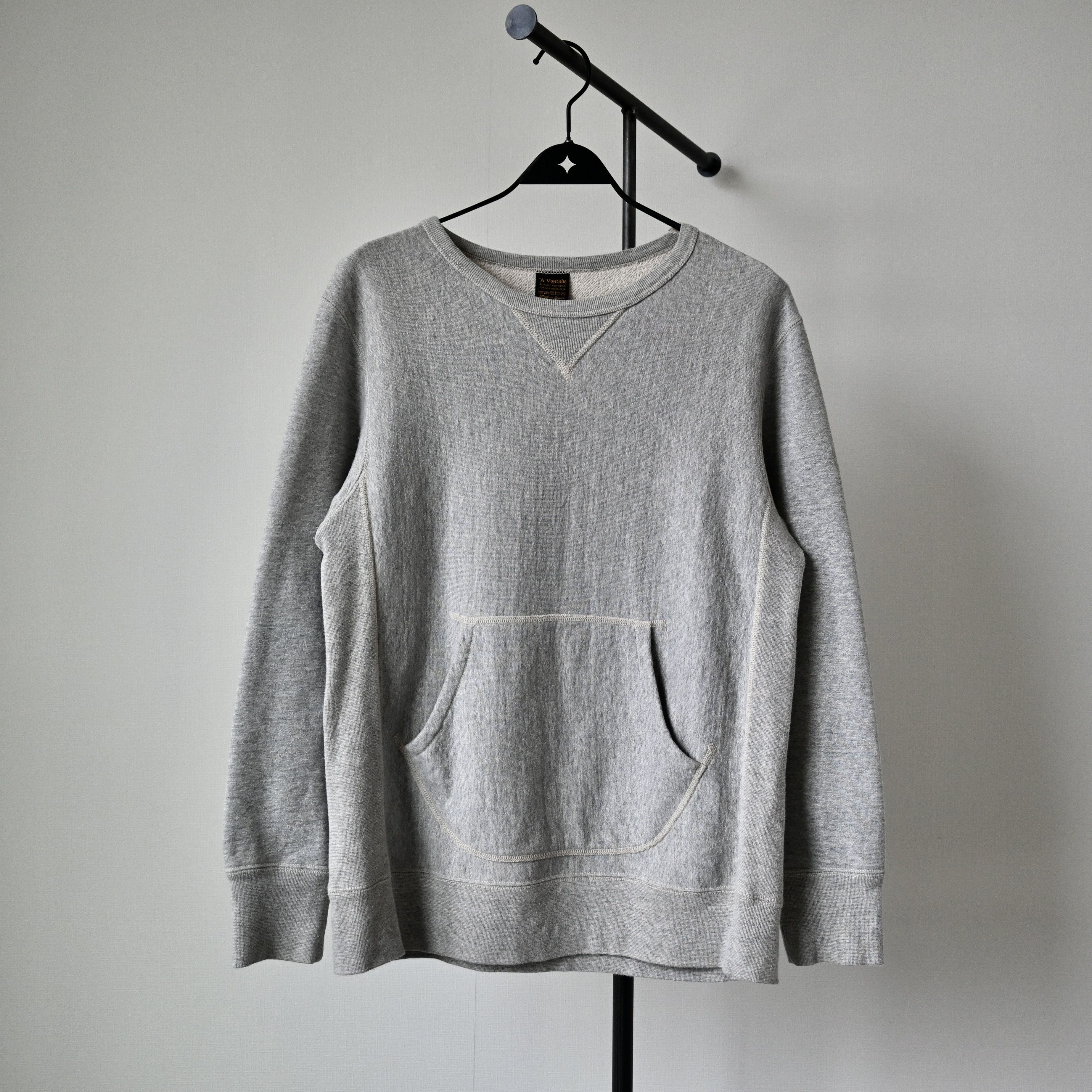 *A VONTADE A Vontade all cotton sweatshirt with pocket, made in Japan Size US M / EU 48-50 / 2 - 1 Thumbnail
