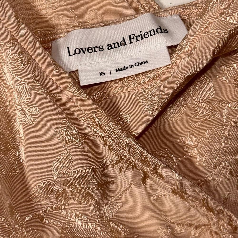 Designer Lovers + Friends l Loversand Satin Floral Blouse XS Size XS / US 0-2 / IT 36-38 - 8 Thumbnail