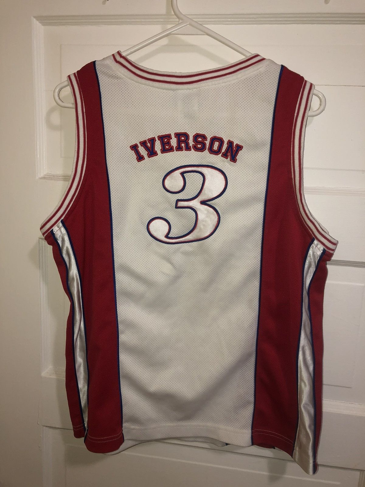 NBA × Vintage Vintage Reebok Allen Iverson Jersey (Small) Size US S / EU 44-46 / 1 - 2 Thumbnail