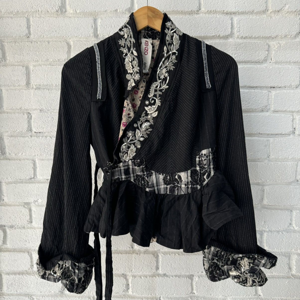 Kenzo Kenzo Defile Embroidery Blazer Size S / US 4 / IT 40 - 1 Thumbnail