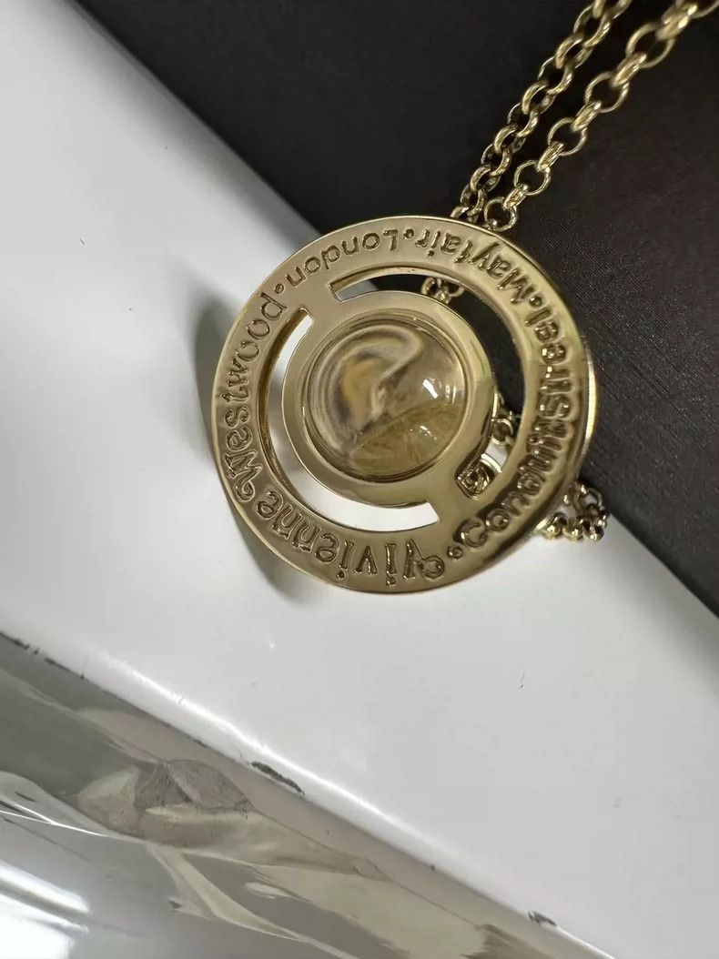 Vivienne Westwood Vivienne Westwood The Saturn necklace Size ONE SIZE - 2 Thumbnail