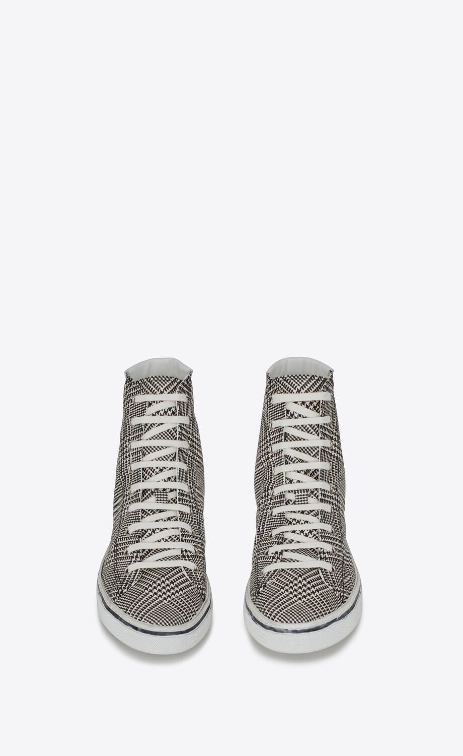 Saint Laurent Paris o1loc1c0725 711277 Malibu Mid-Top Sneakers in Prince Size US 9 / EU 42 - 3 Thumbnail