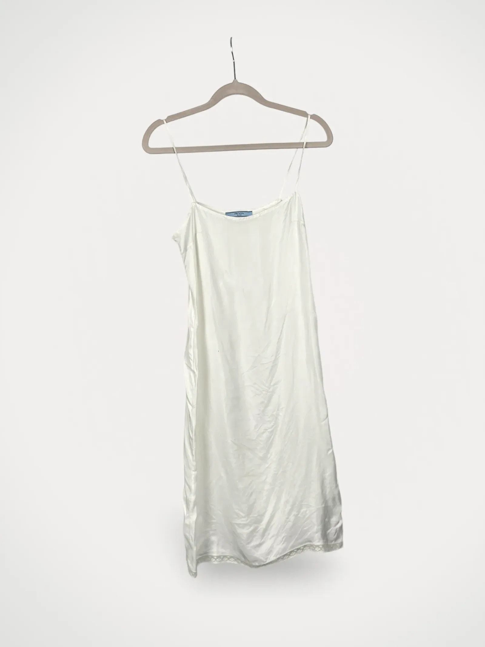 Image of Prada Dress in White, Women's (Size Small)