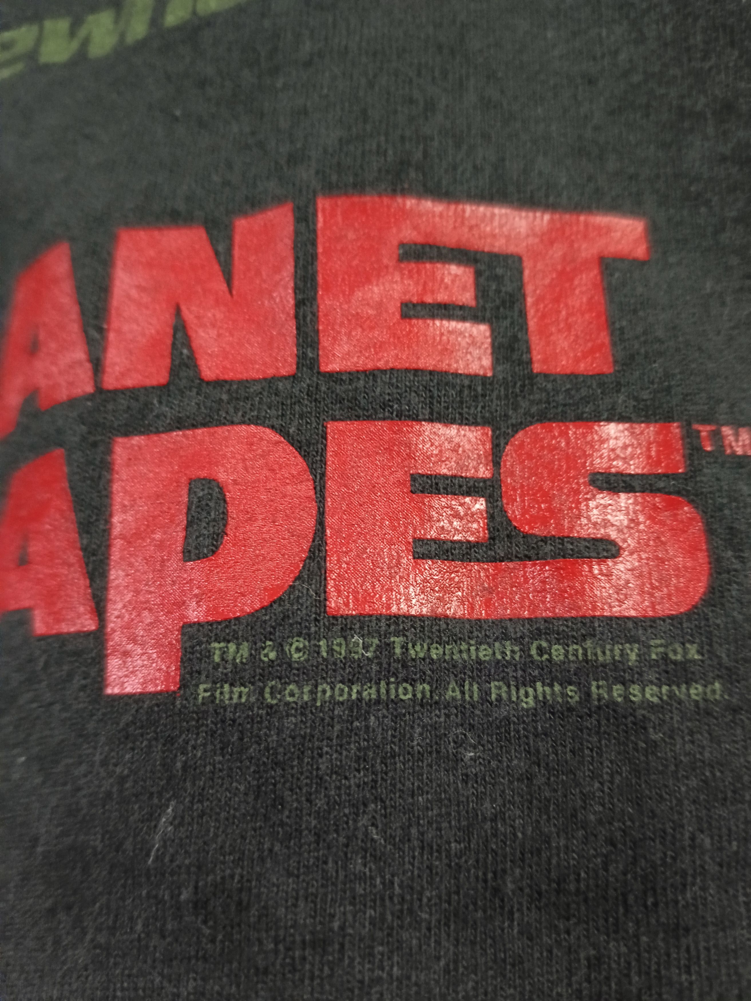 Vintage VINTAGE 90s PLANET OF THE APES Size US M / EU 48-50 / 2 - 4 Thumbnail