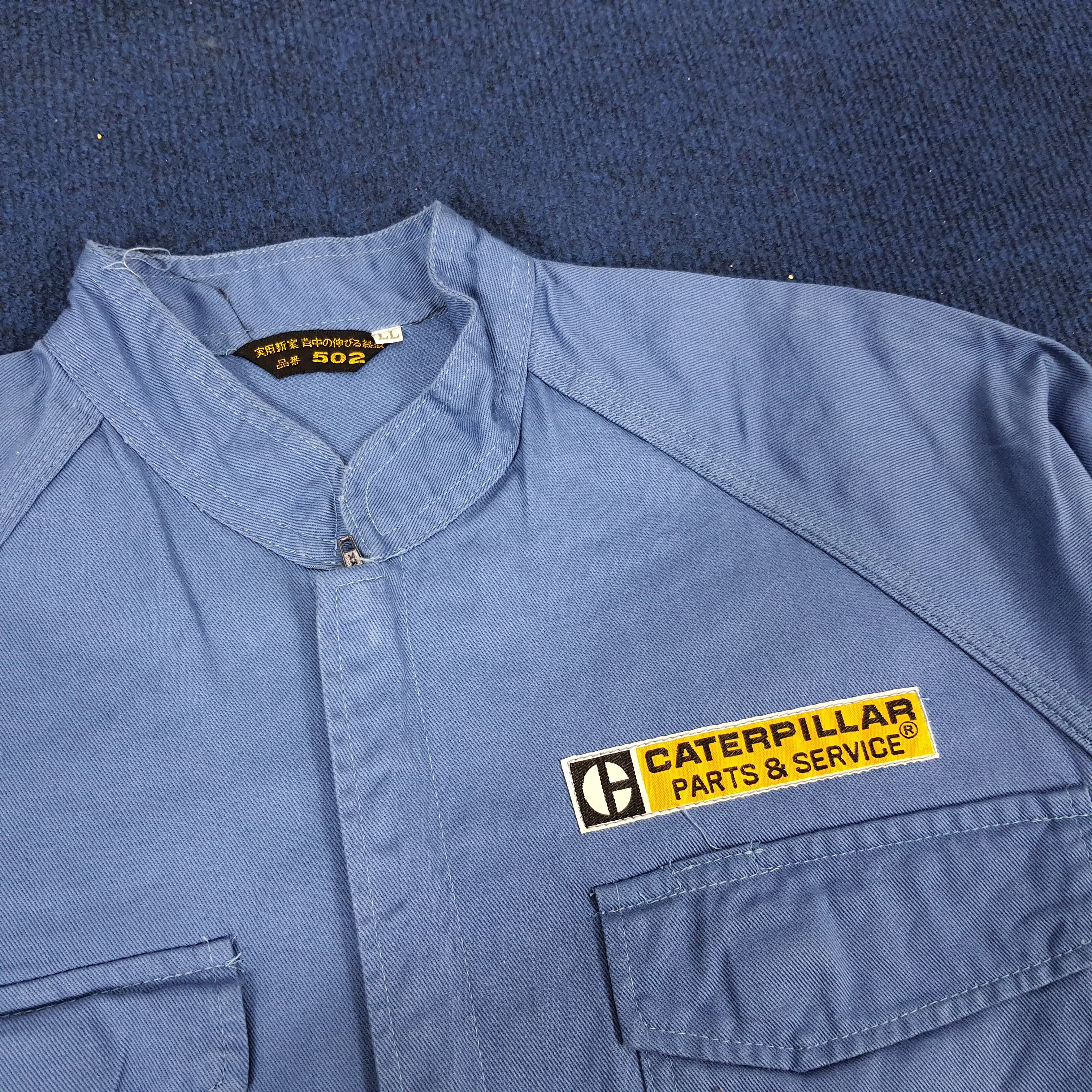 Japanese Brand × Vintage Vintage Caterpillar Mitsubishi Japan Motorsports Coverall Size US M / EU 48-50 / 2 - 7 Thumbnail