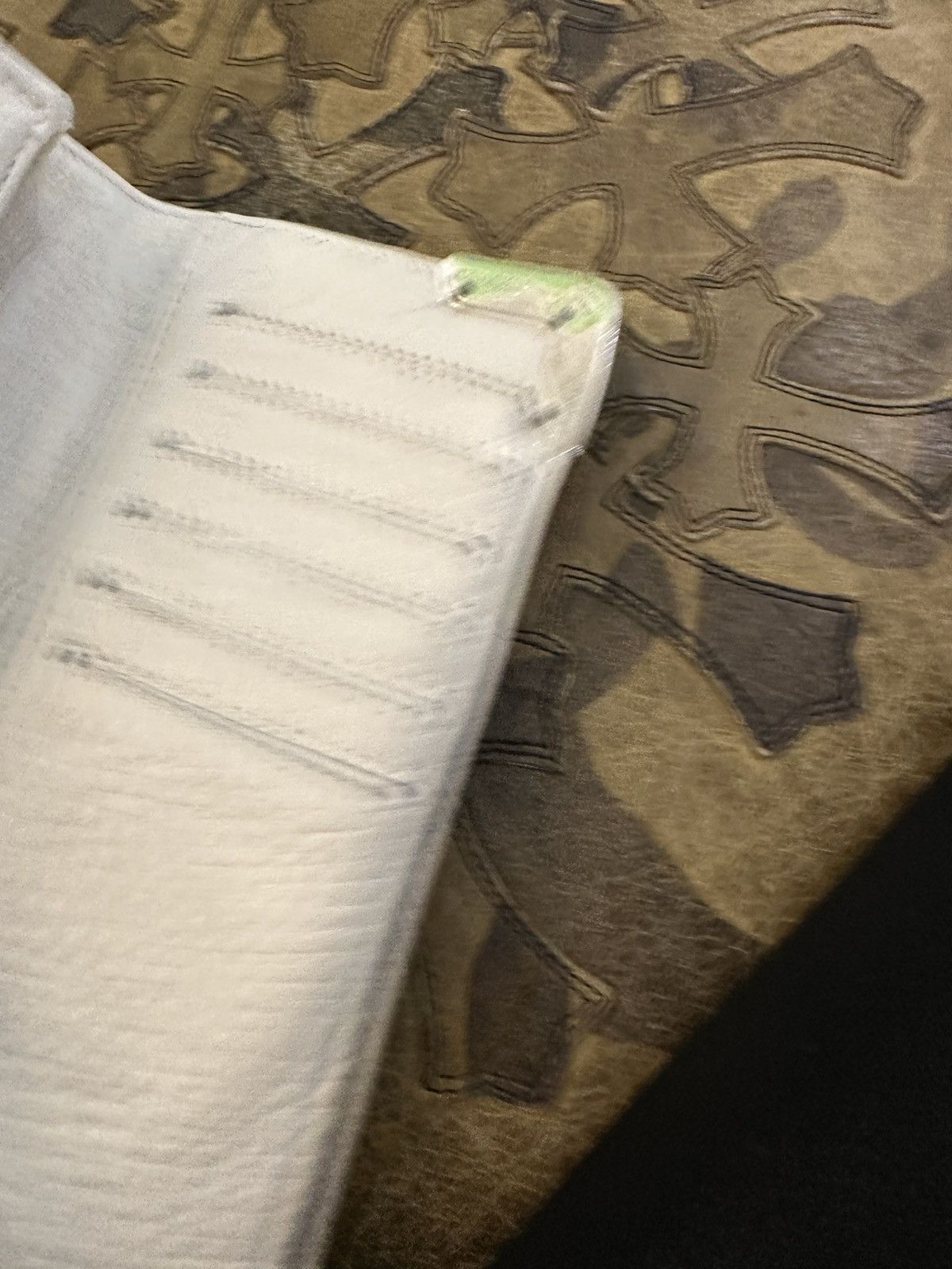 Chrome Hearts Chrome Hearts white alligator CROC wallet travel keep all Size ONE SIZE - 6 Thumbnail