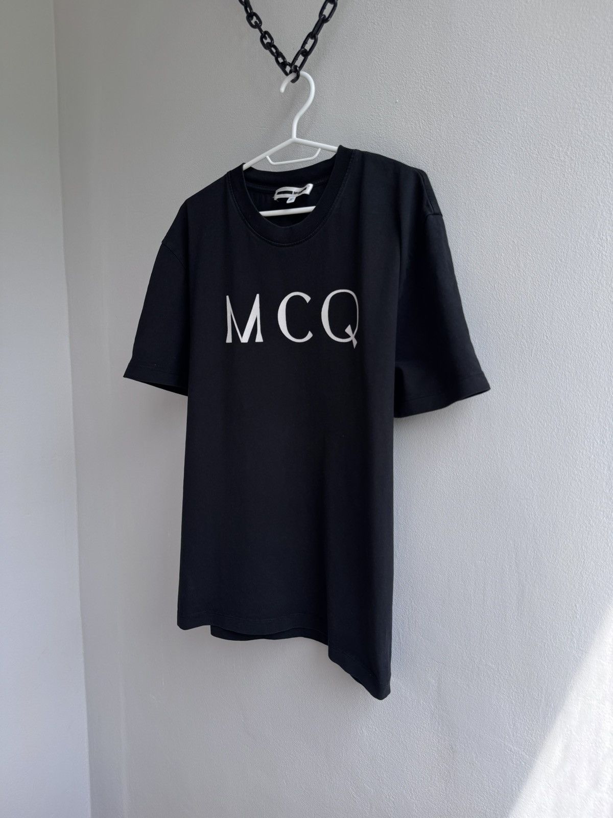 Alexander McQueen Alexandr Mcqueen MCQ T-shirt Litters Logo Tee Luxury Size US XL / EU 56 / 4 - 2 Thumbnail
