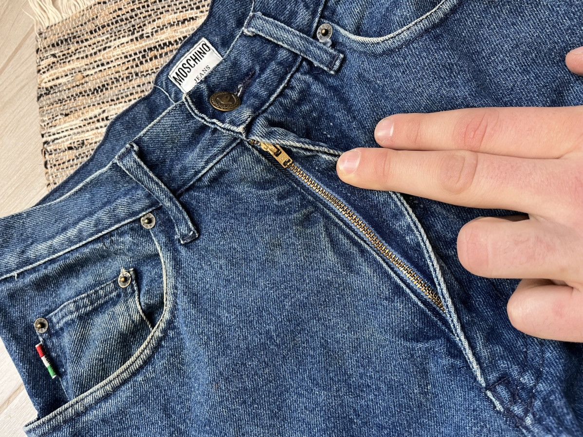 Moschino × Vintage Vintage Moschino Denim Jeans Workwear Pants Made in Italy Size US 36 / EU 52 - 9 Thumbnail