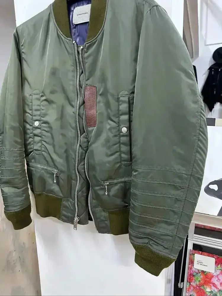 Undercover Undercover 13AW Joint MA-1 Bomber-2507 Size US L / EU 52-54 / 3 - 2 Thumbnail