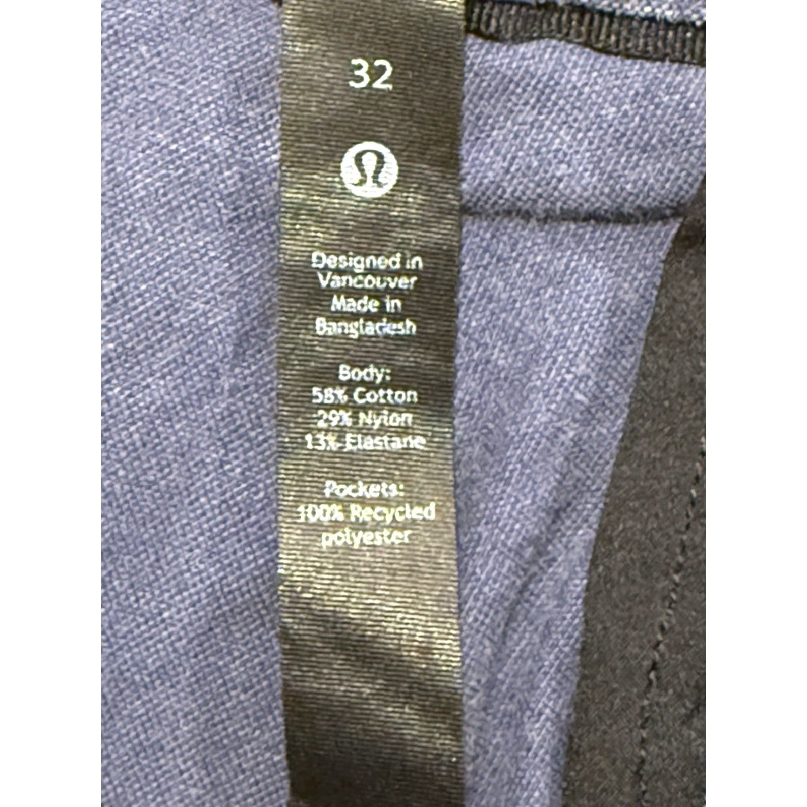 Lululemon Lululemon Pants Men 32x30.5 Blue Commission Classic Earth Dye M5ACMS Size US 32 / EU 48 - 4 Thumbnail