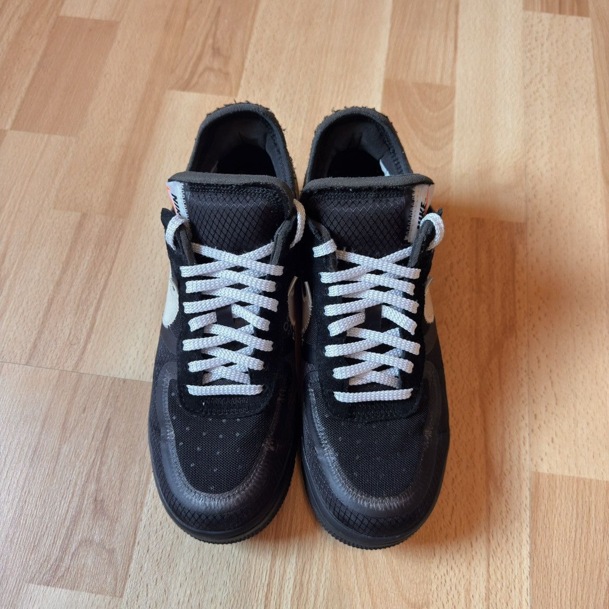 Nike × Off-White Nike x Off White AF1 black Size US 7.5 / EU 40-41 - 2 Thumbnail