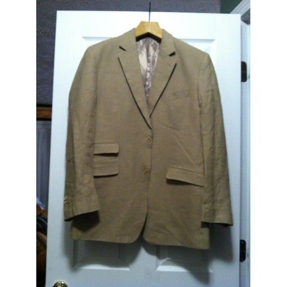 MURANO MEN'S 100%LINEN SPORT JACKET BLAZER SIZE: M