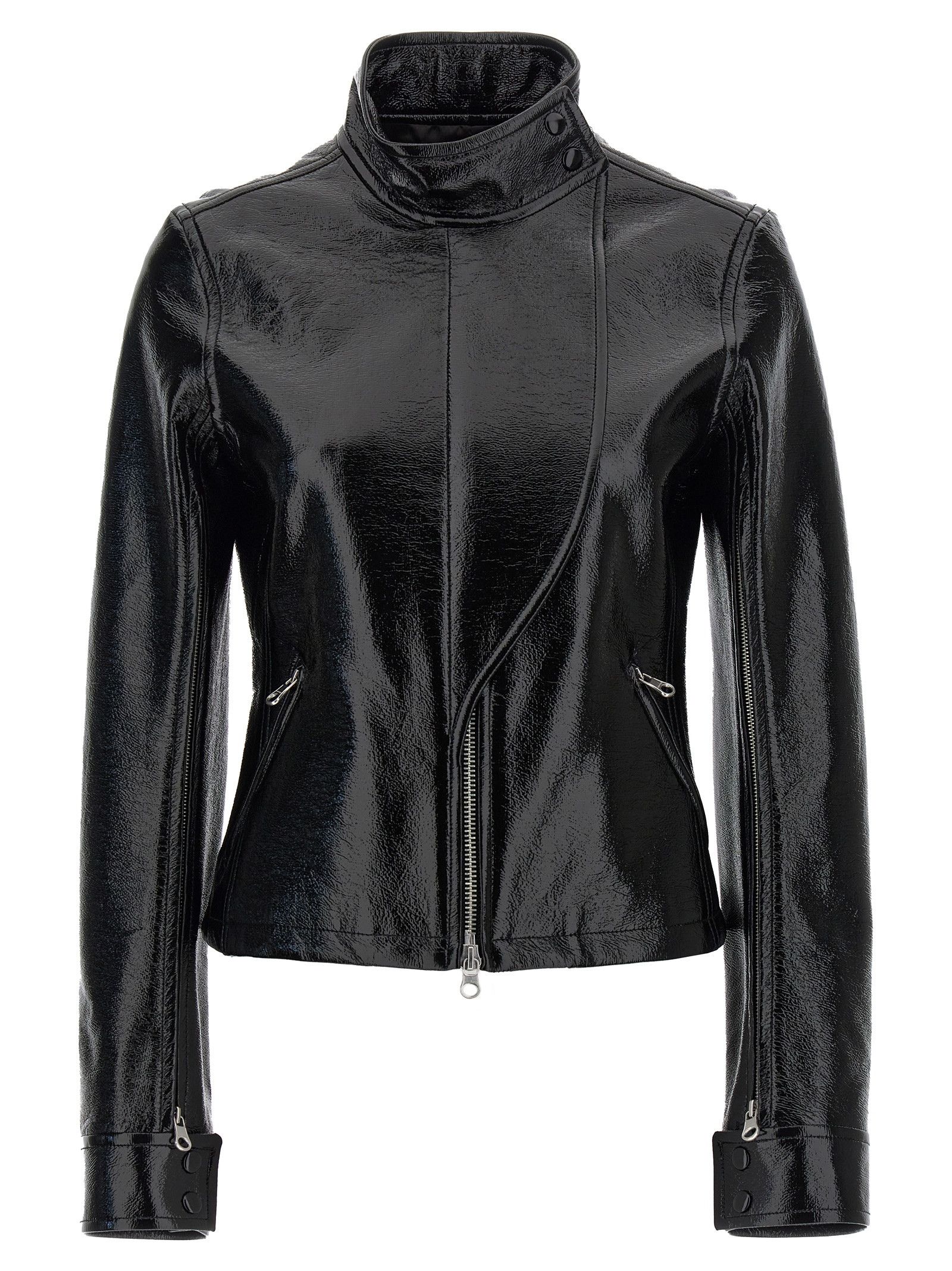 Courreges 'Motorcycle Vinyl' Jacket Size XS / US 0-2 / IT 36-38 - 1 Thumbnail