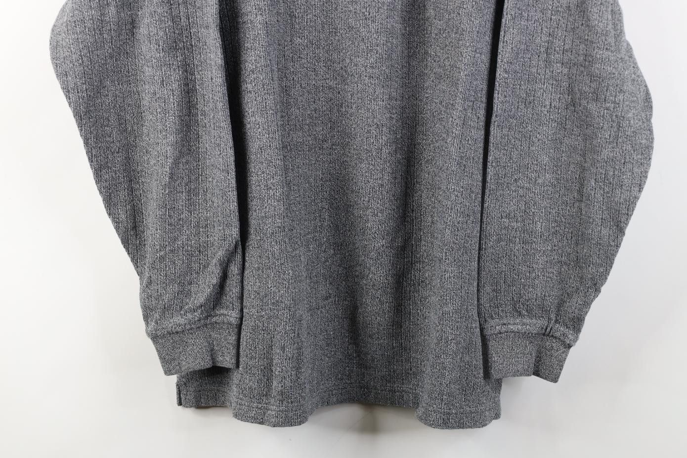 Vintage Vintage 90s Streetwear Cotton Ribbed Knit Henley T-Shirt Size US M / EU 48-50 / 2 - 3 Thumbnail