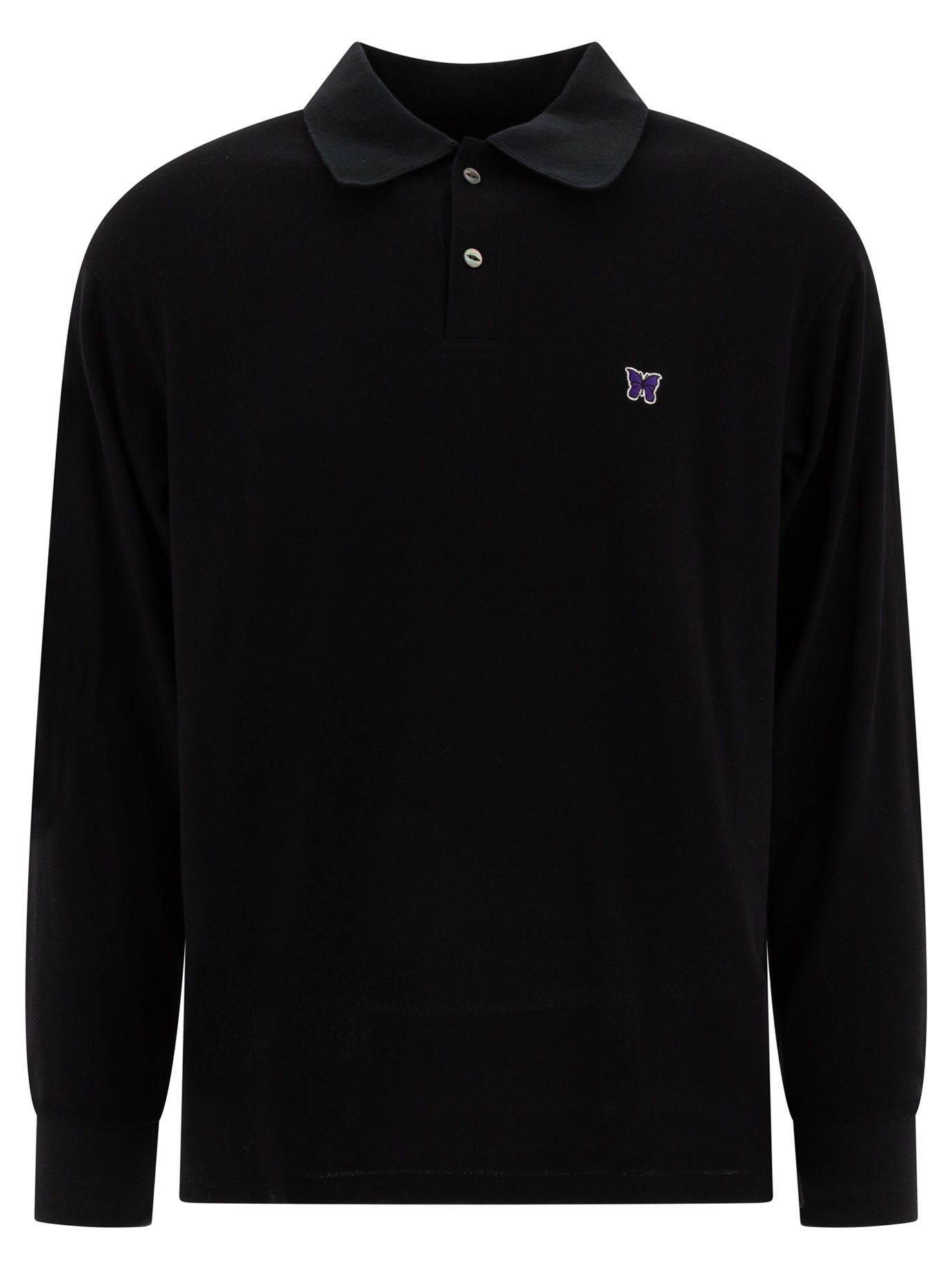 Needles Butterfly Polo Shirt Size US S / EU 44-46 / 1 - 1 Thumbnail