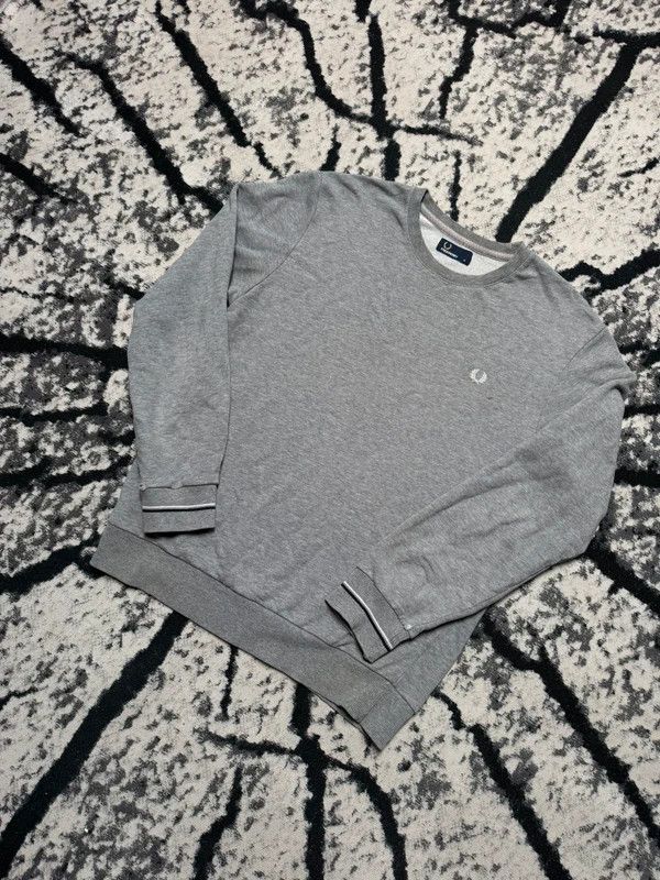 Fred Perry Fred Perry crewneck sweatshirt gray M Size US M / EU 48-50 / 2 - 2 Thumbnail