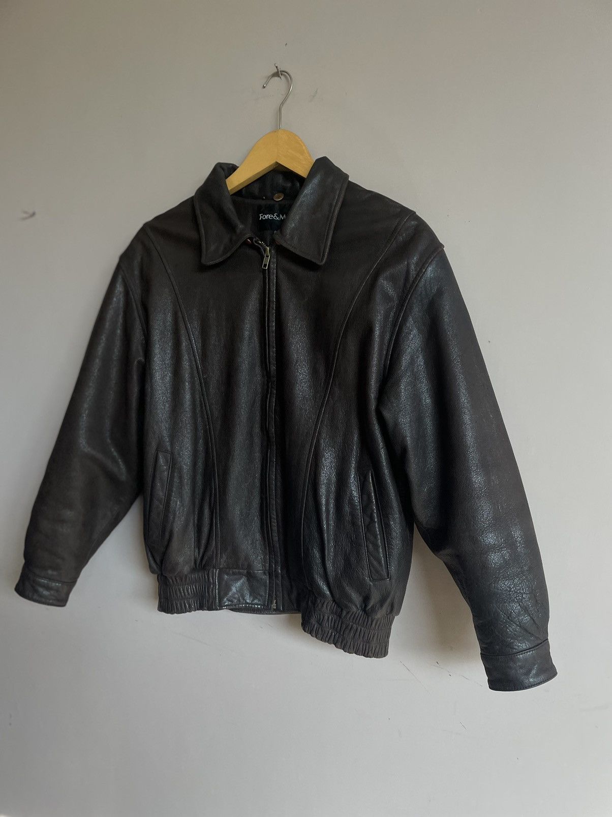 Vintage Vintage Leather Jacket Size US M / EU 48-50 / 2 - 2 Thumbnail