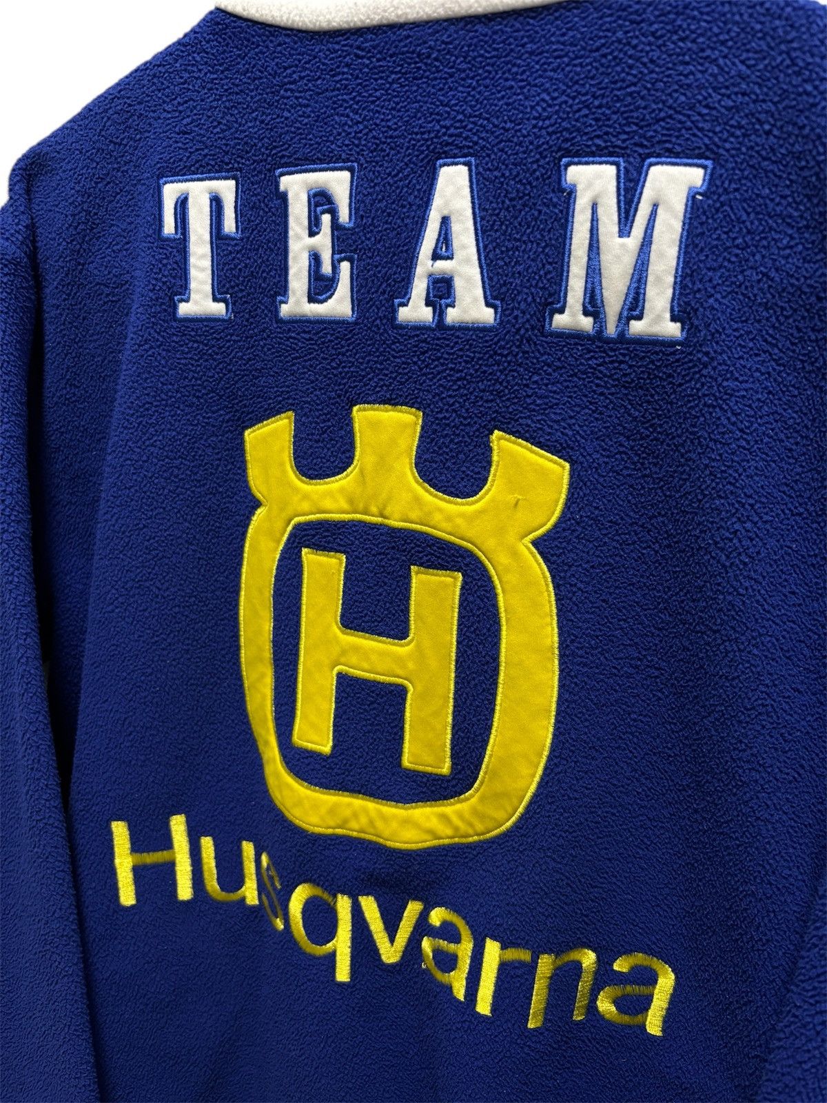 Vintage Husqvarna Racing Fleece Jacket Team KTM Promo Y2K Size US M / EU 48-50 / 2 - 2 Thumbnail