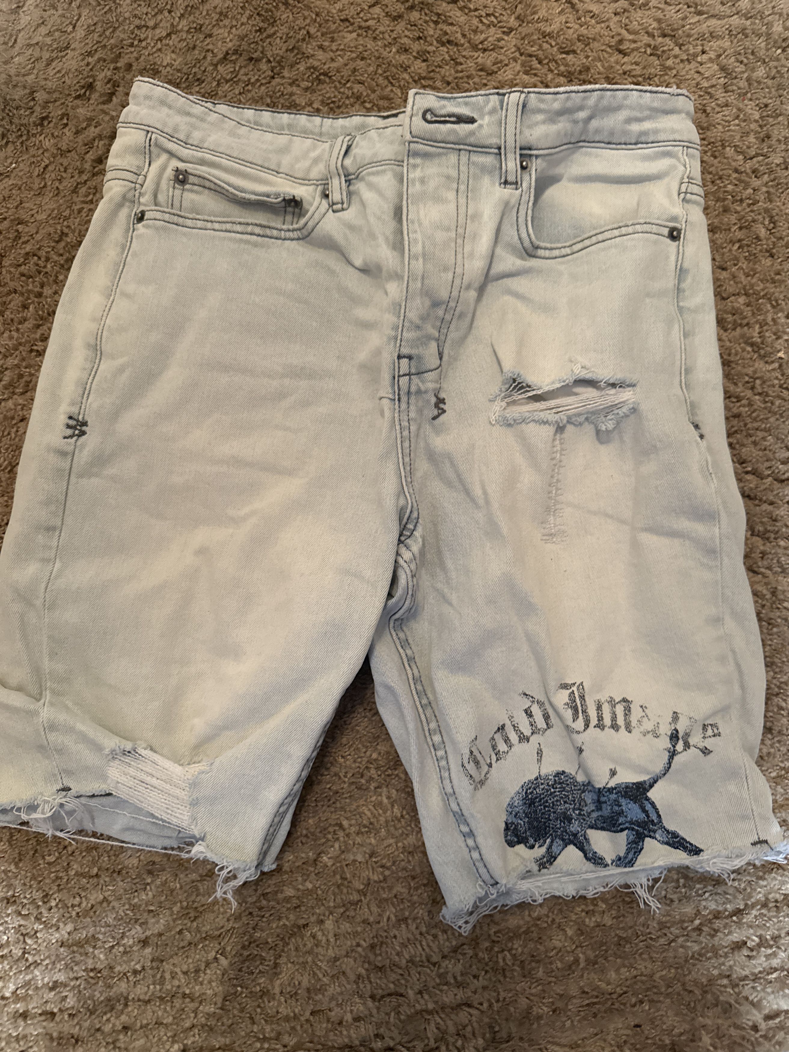 Ksubi KSUBI WOLF SHORT COLD IMAGE ICED Size US 30 / EU 46 - 1 Thumbnail