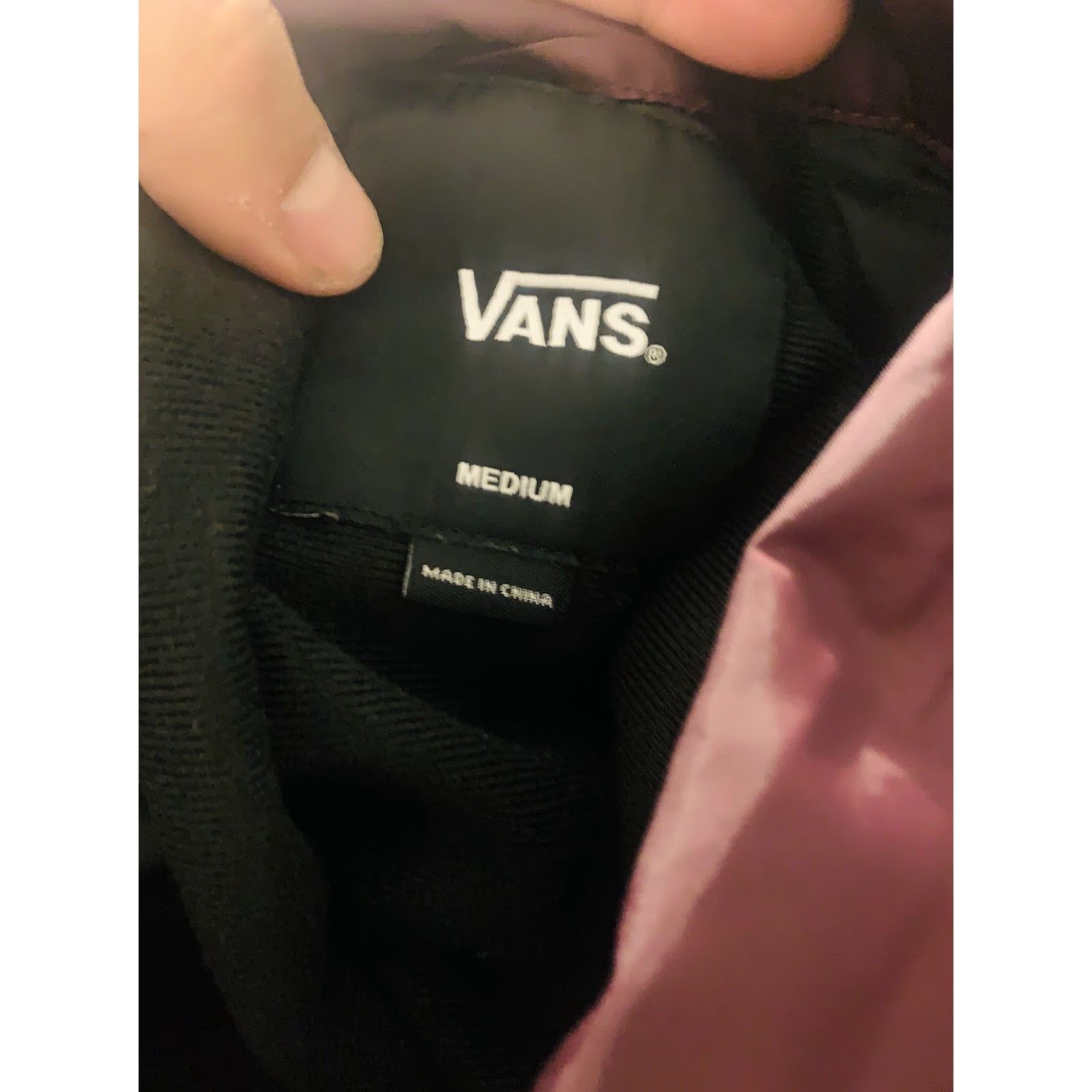 Vans Vans Off The Wall Windbreaker Jacket Mens M Burgundy Logo Wind-Resistant Lightweight Casual Skateboarding Size US M / EU 48-50 / 2 - 4 Thumbnail