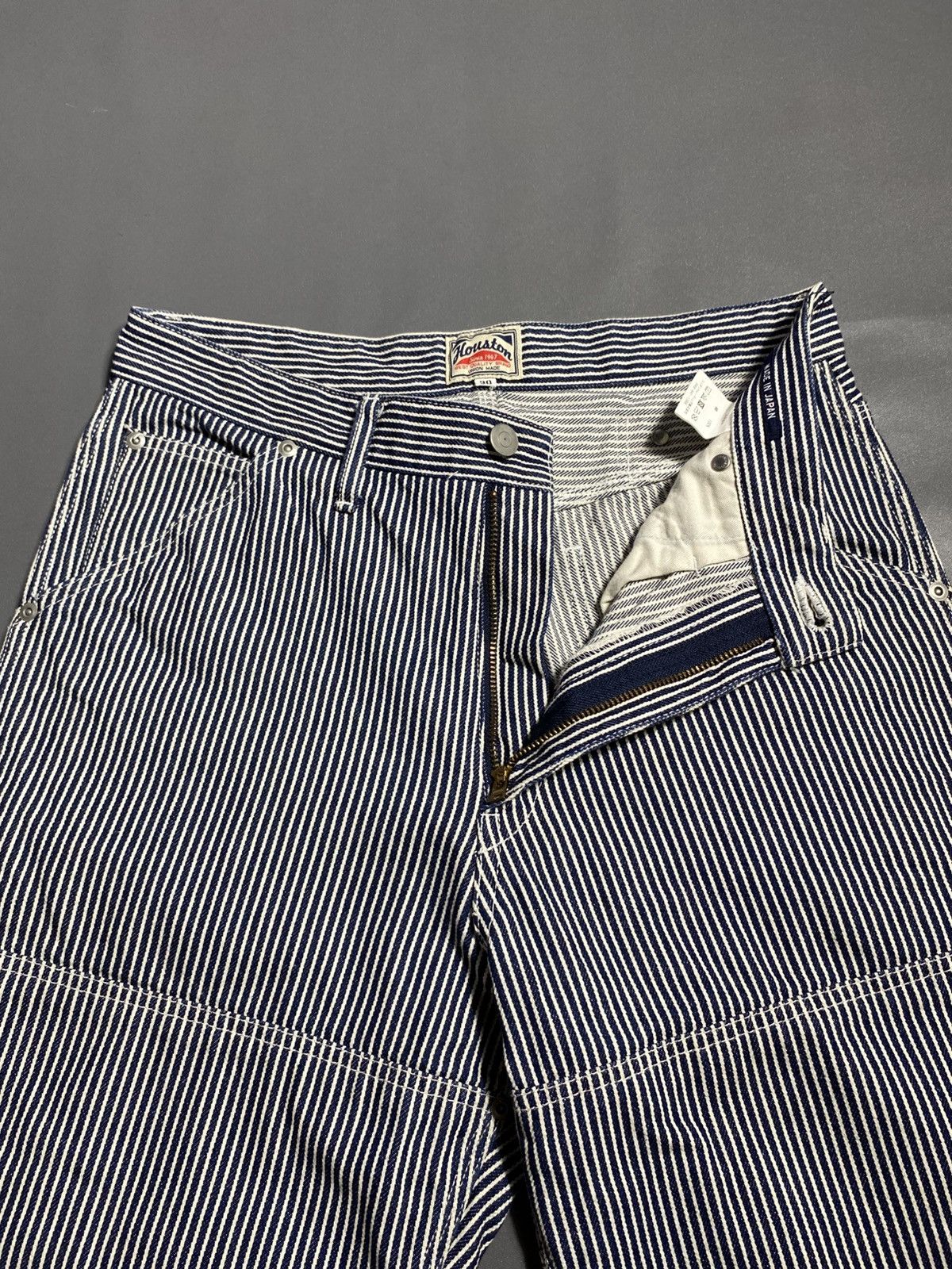 Japanese Brand Houston Union Made Hickory Workers Pant Size US 30 / EU 46 - 4 Thumbnail