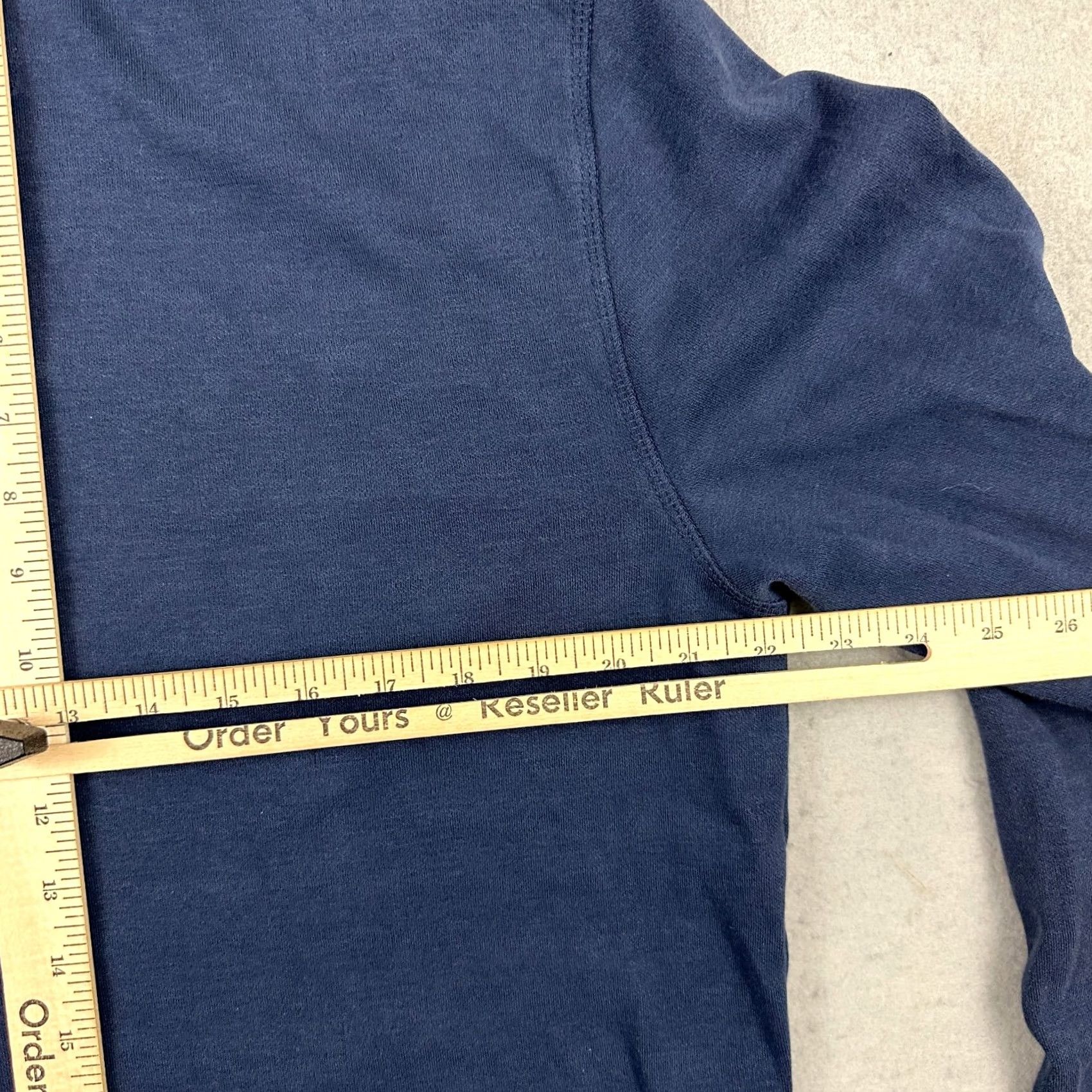 John Varvatos VINTAGE John Varvatos Hoodie Shirt Men L Blue Full Zip Sweatshirt Pockets Drawstring Logo Regular Size US L / EU 52-54 / 3 - 7 Thumbnail