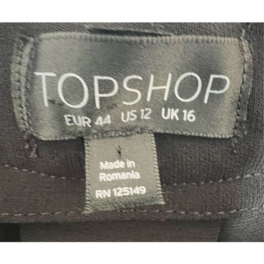 Topshop TopShop Professional Babydoll Tank Top With Exposed Shoulder Size XL / US 12-14 / IT 48-50 - 4 Thumbnail