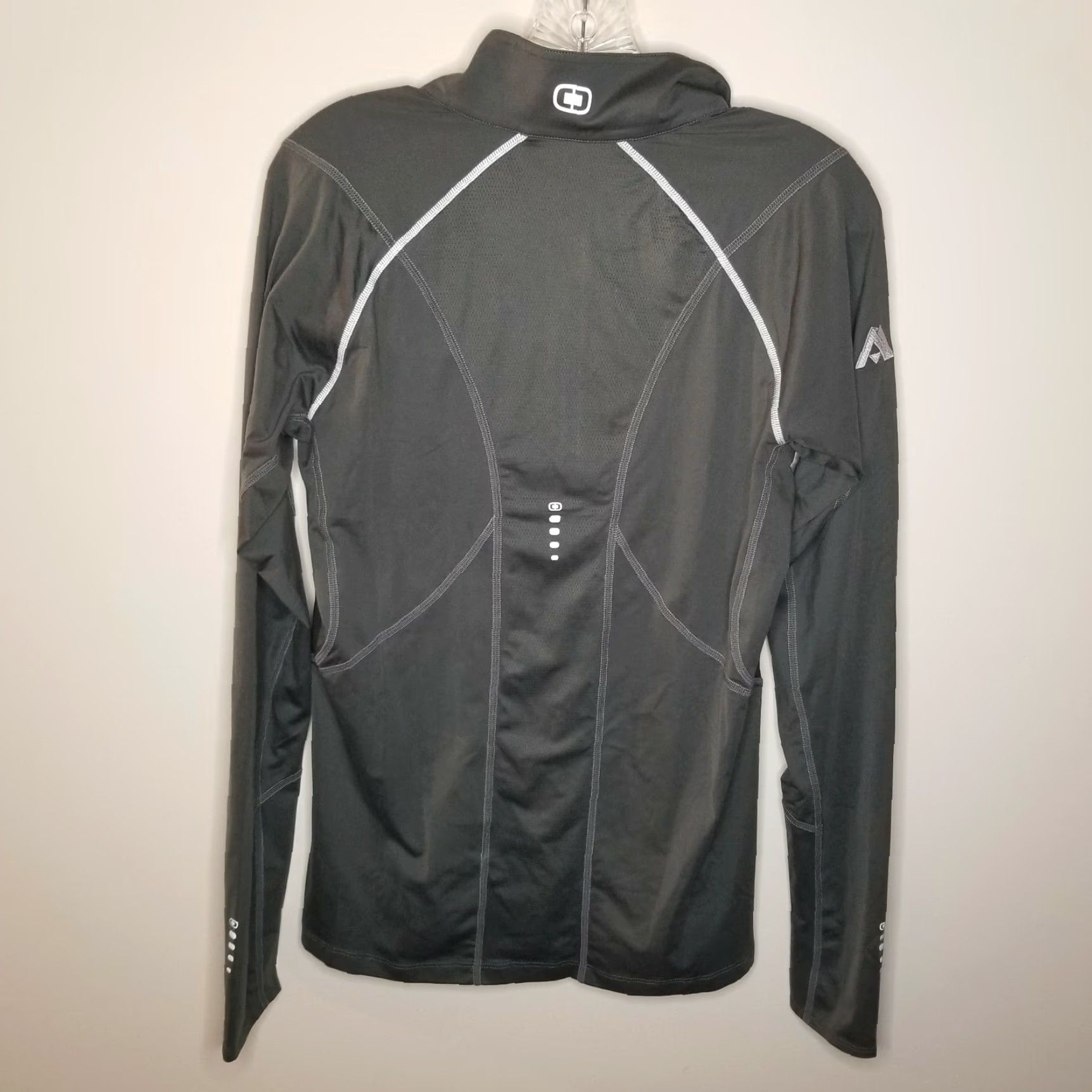 Vintage VINTAGE OGIO Women's Running Activewear Top Long Sleeve 1/4 Zip Gray Size M Size M / US 6-8 / IT 42-44 - 5 Thumbnail