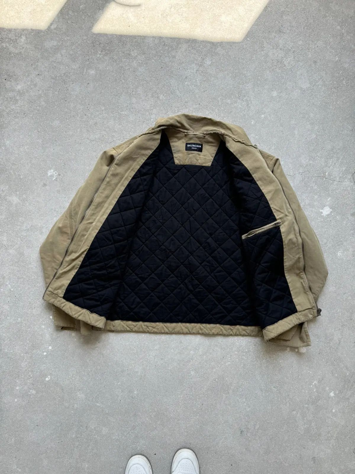 Balenciaga Balenciaga “Carhartt” Work Jacket - dmc99 Size US S / EU 44-46 / 1 - 6 Thumbnail