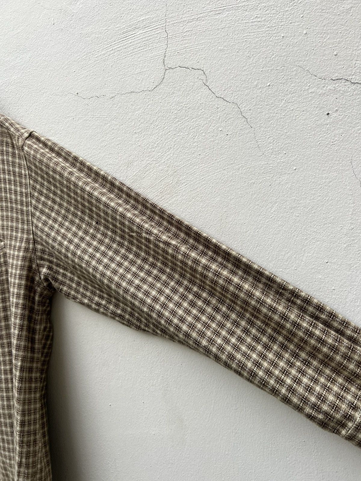 Girl Skateboards × Vintage Vintage 90s Bitch Skateboards Checkered Flannel Jacket Shirt Size US M / EU 48-50 / 2 - 10 Thumbnail