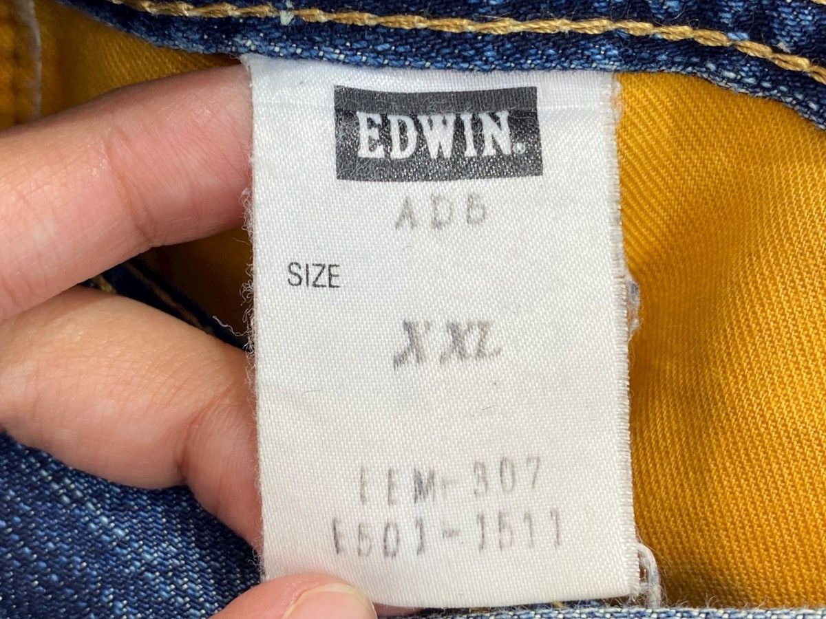 Edwin Vintage Edwin E Function Whiskers Style Baggy Jeans Size US 36 / EU 52 - 11 Thumbnail